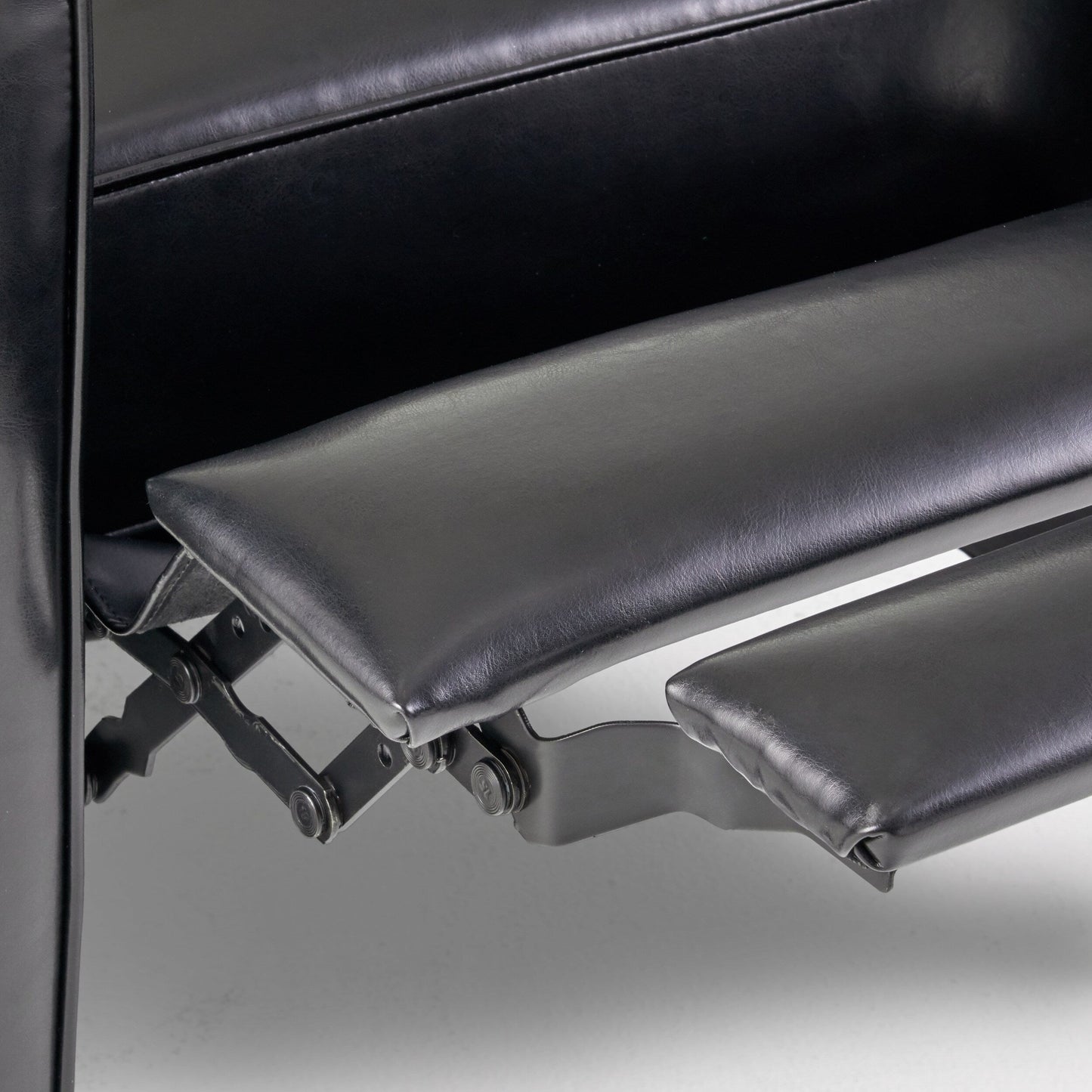 Roomfitters Faux Leather Push Back Chair for Elegant Home Decor