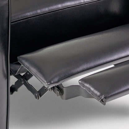 Roomfitters Faux Leather Push Back Chair for Elegant Home Decor