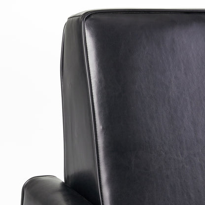 Roomfitters Faux Leather Push Back Chair for Elegant Home Decor