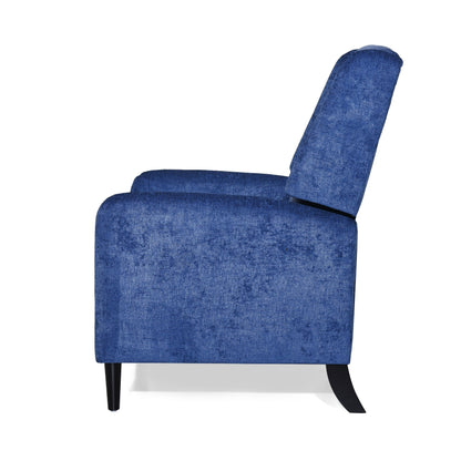 Roomfitters Oversized Textured Fabric Pushback Recliner, Cozy Recliner for Living Room