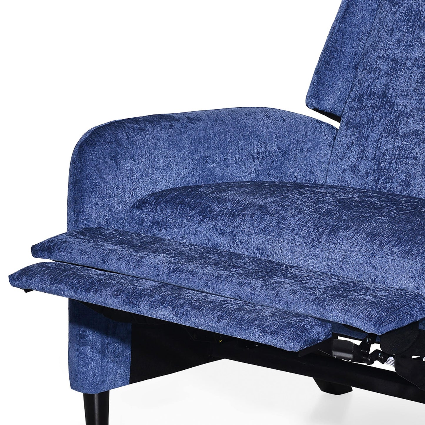 Roomfitters Oversized Textured Fabric Pushback Recliner, Cozy Recliner for Living Room