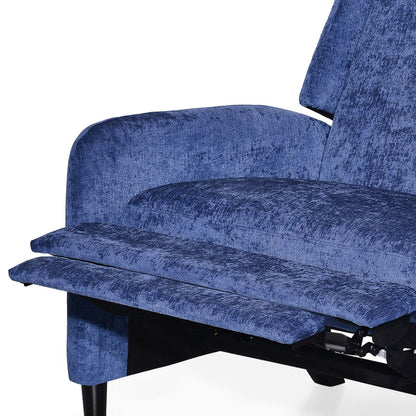Roomfitters Oversized Textured Fabric Pushback Recliner, Cozy Recliner for Living Room