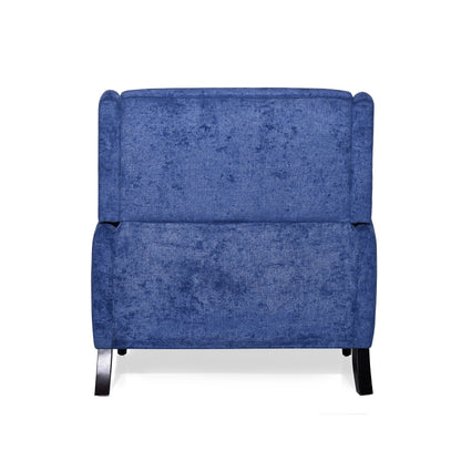 Roomfitters Oversized Textured Fabric Pushback Recliner, Cozy Recliner for Living Room