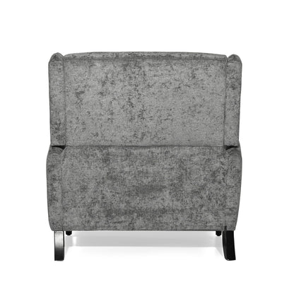 Roomfitters Oversized Textured Fabric Pushback Recliner, Cozy Recliner for Living Room