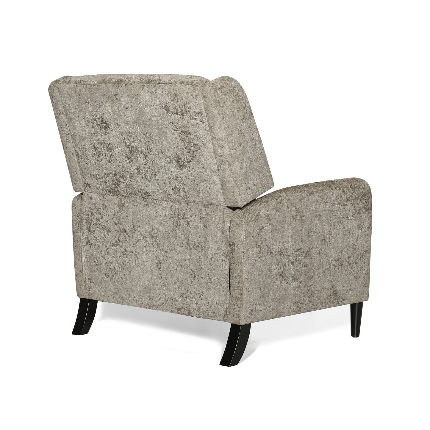Roomfitters Oversized Textured Fabric Pushback Recliner, Cozy Recliner for Living Room