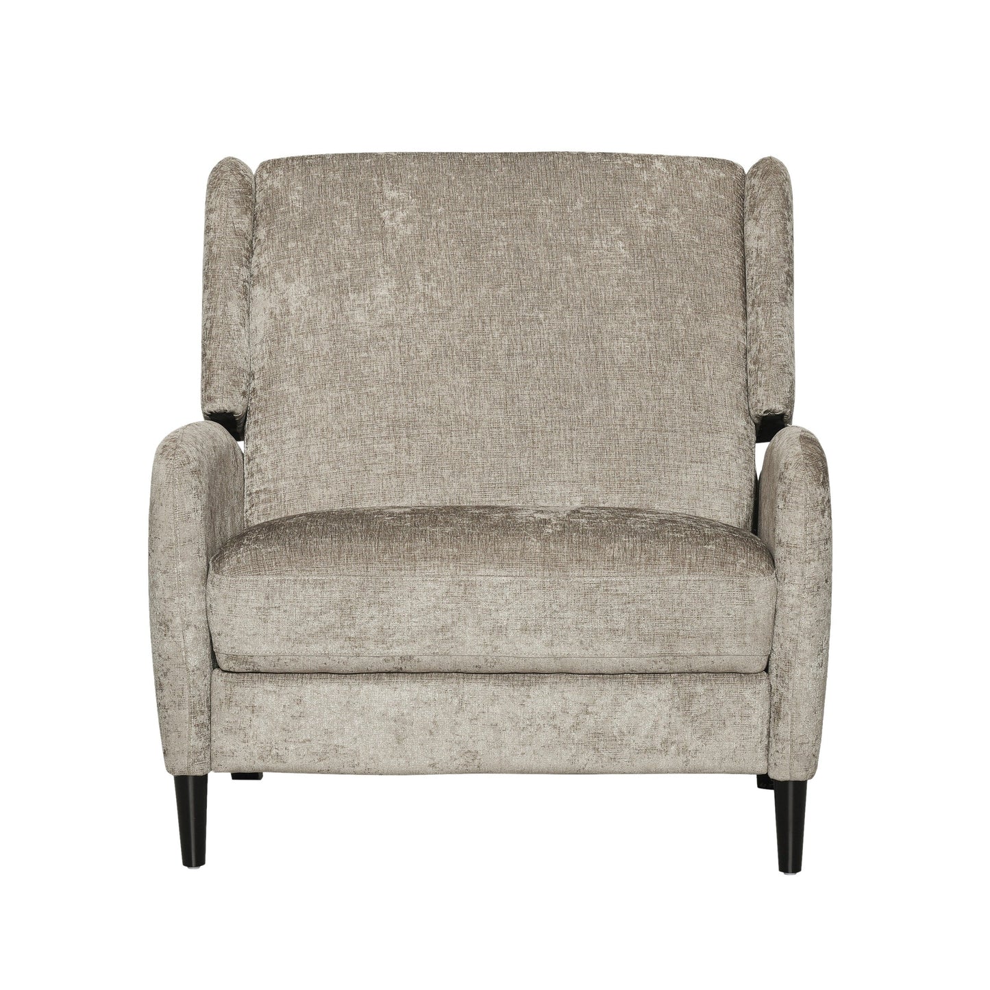 Roomfitters Oversized Textured Fabric Pushback Recliner, Cozy Recliner for Living Room