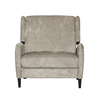 Roomfitters Oversized Textured Fabric Pushback Recliner, Cozy Recliner for Living Room