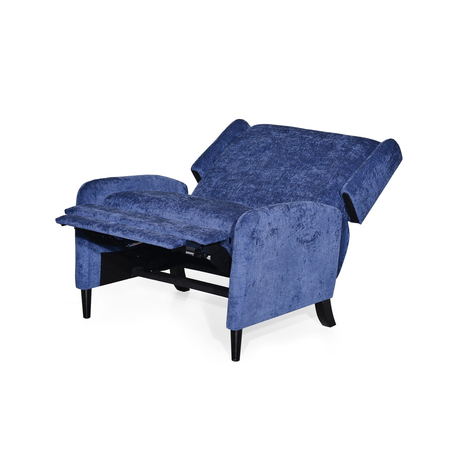 Roomfitters Oversized Textured Fabric Pushback Recliner, Cozy Recliner for Living Room