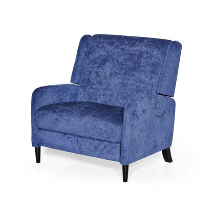 Roomfitters Oversized Textured Fabric Pushback Recliner, Cozy Recliner for Living Room