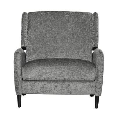 Roomfitters Oversized Textured Fabric Pushback Recliner, Cozy Recliner for Living Room