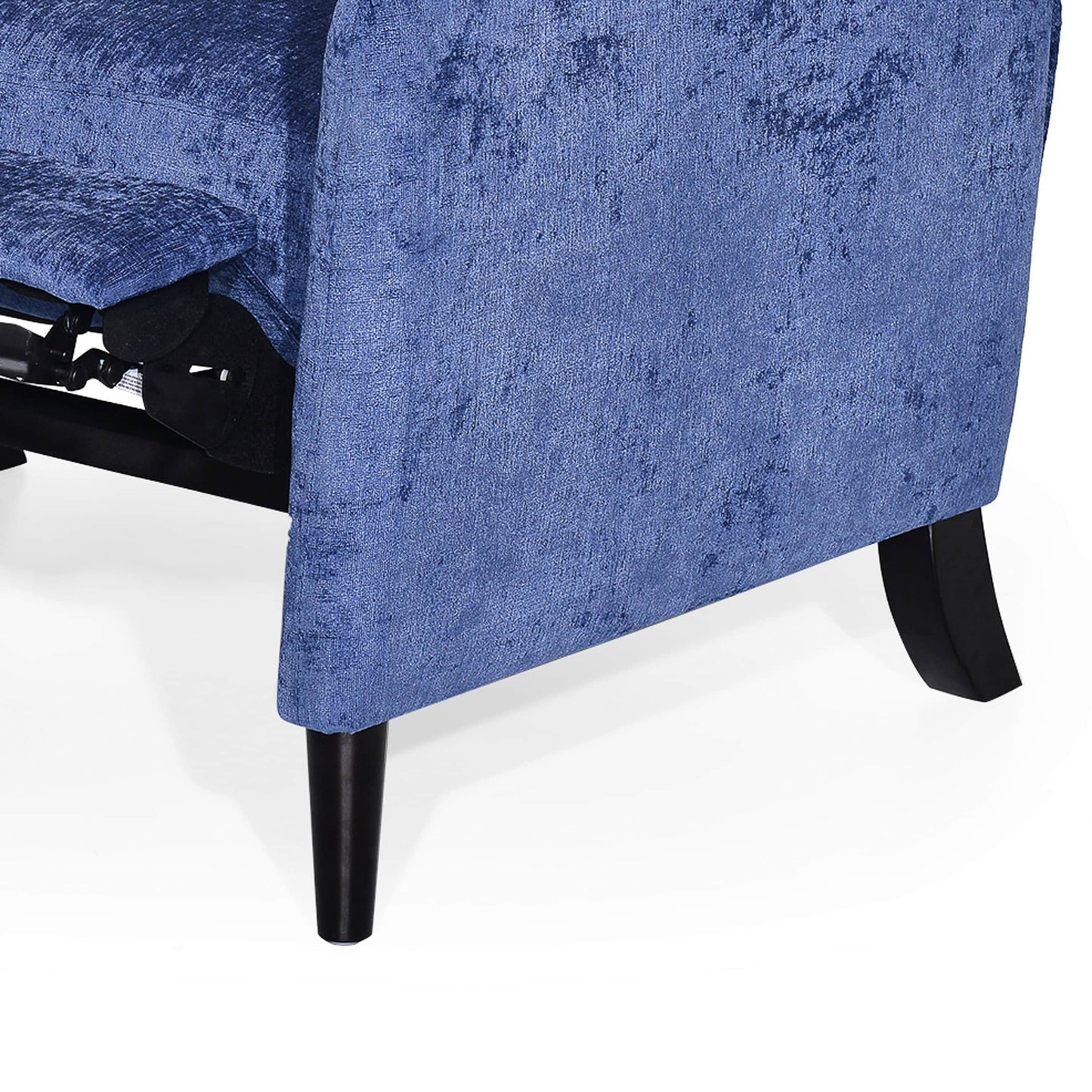 Roomfitters Oversized Textured Fabric Pushback Recliner, Cozy Recliner for Living Room