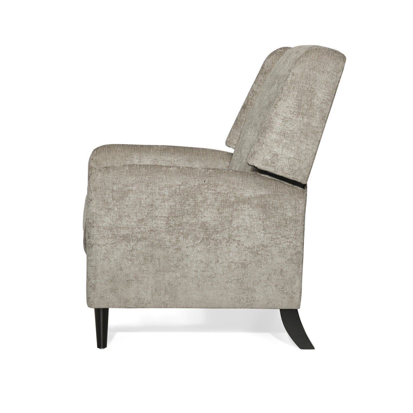 Roomfitters Oversized Textured Fabric Pushback Recliner, Cozy Recliner for Living Room