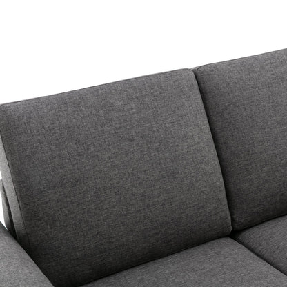 Roomfitters Pull-Out Loveseat Sofa Bed with Twin Size Memory Mattress, Space-Saving Sleeper Couch for Living Room