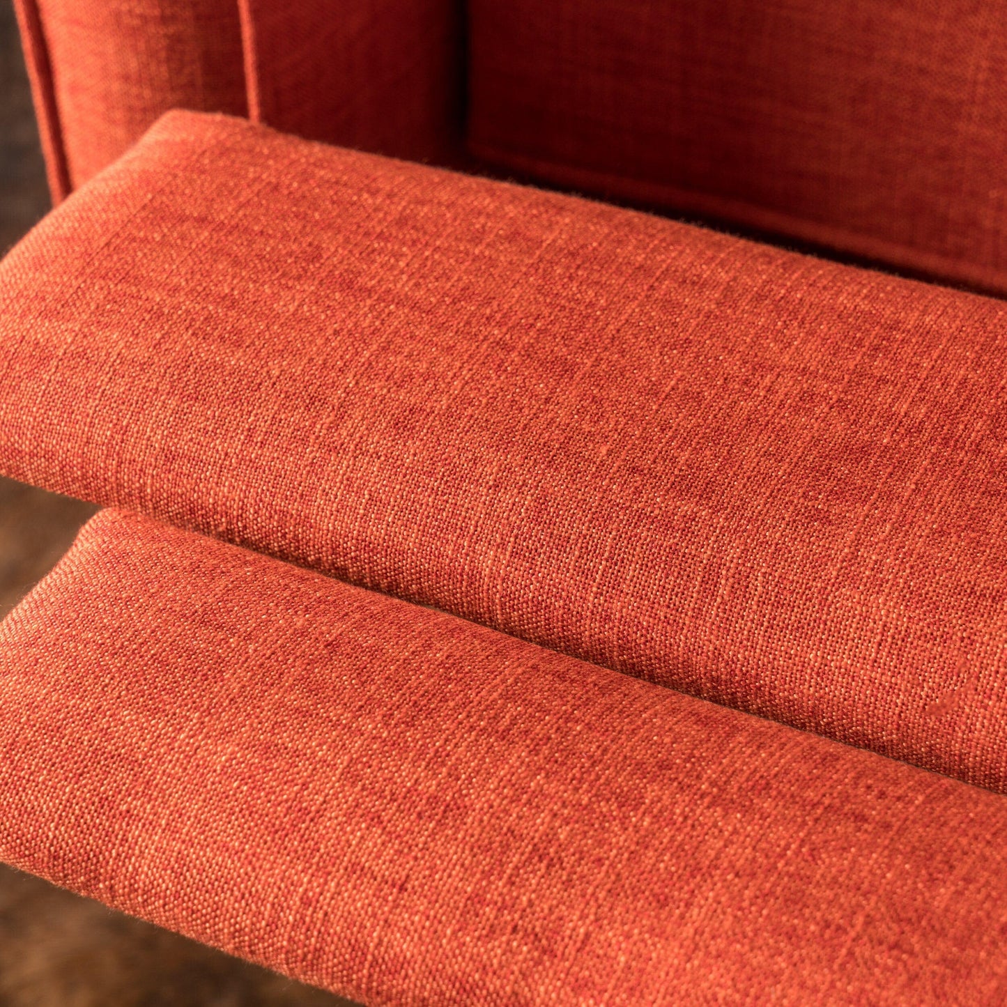 Roomfitters Push-Back Recliner Chair with Button Tufting and Tapered Wood Legs, Lounge Accent Chair for Living Room