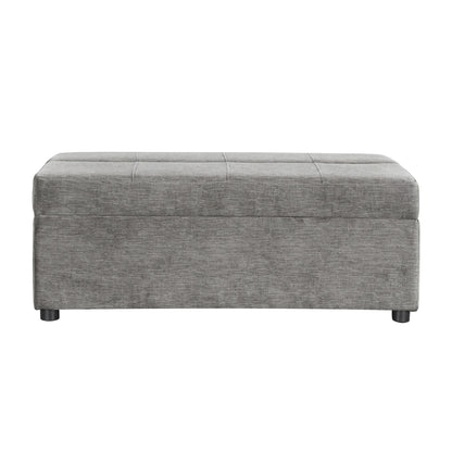 Roomfitters Twin Folding Ottoman Sleeper Bed with Mattress Convertible Guest Bed