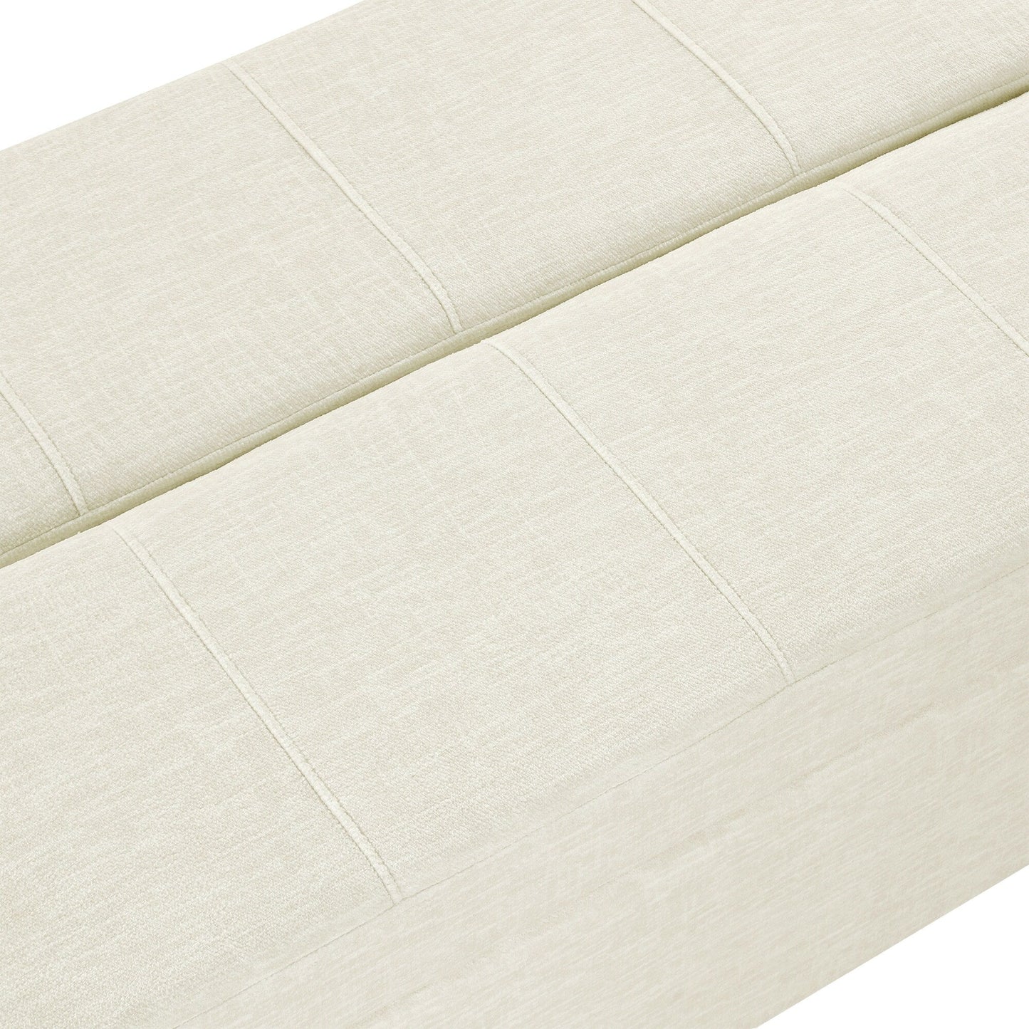 Roomfitters Twin Folding Ottoman Sleeper Bed with Mattress Convertible Guest Bed