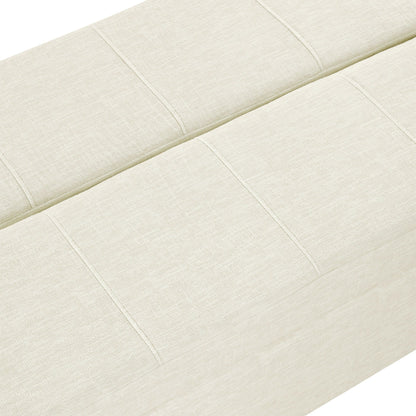 Roomfitters Twin Folding Ottoman Sleeper Bed with Mattress Convertible Guest Bed