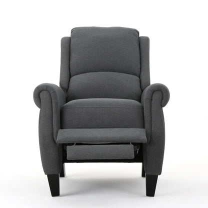 Roomfitters Ultimate Comfort PU Leather Pushback Recliner, Luxurious Recliner Chair for Living Room or Bedroom