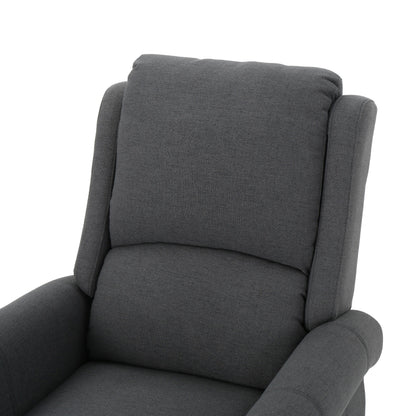 Roomfitters Ultimate Comfort PU Leather Pushback Recliner, Luxurious Recliner Chair for Living Room or Bedroom