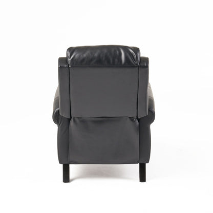 Roomfitters Ultimate Comfort PU Leather Pushback Recliner, Luxurious Recliner Chair for Living Room or Bedroom