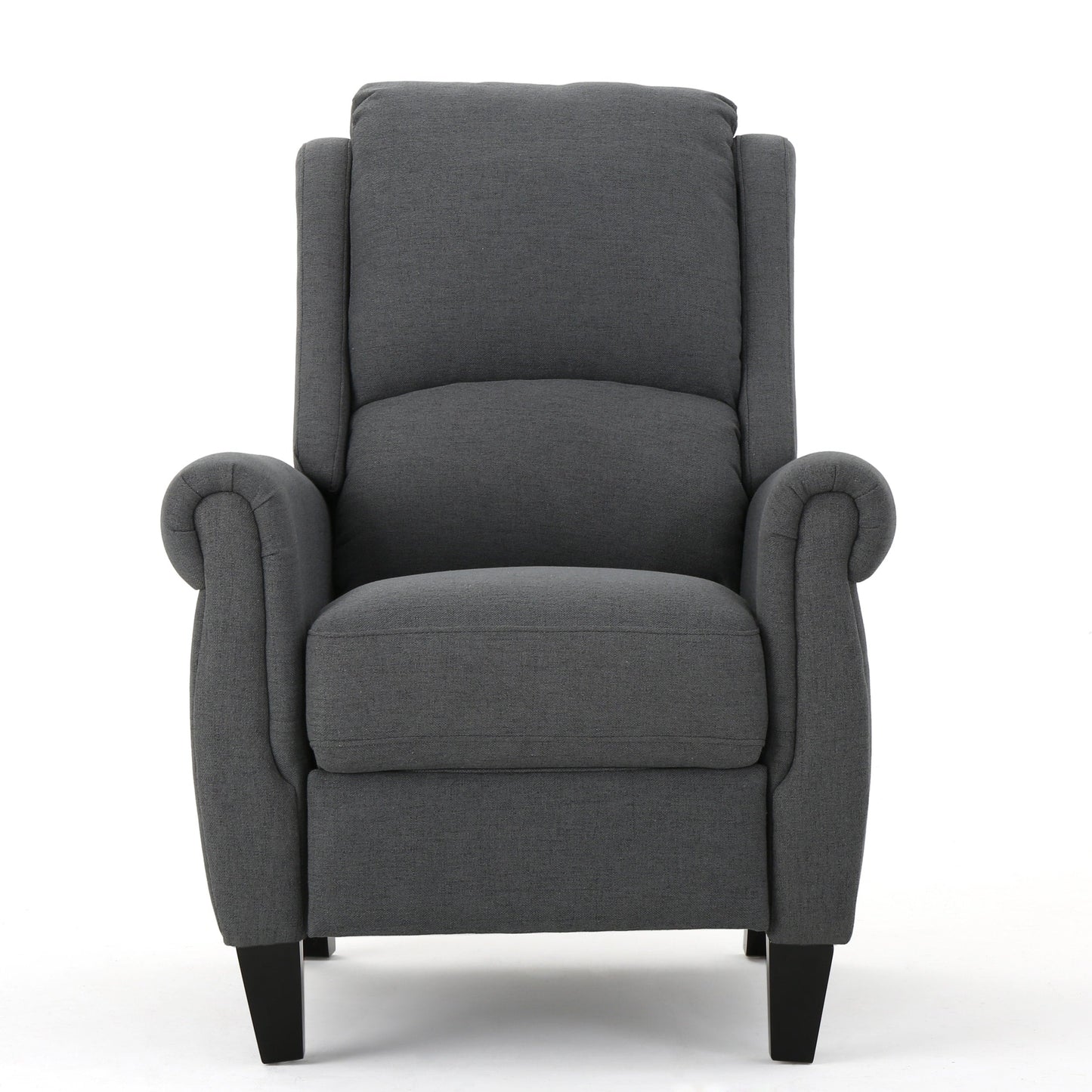 Roomfitters Ultimate Comfort PU Leather Pushback Recliner, Luxurious Recliner Chair for Living Room or Bedroom
