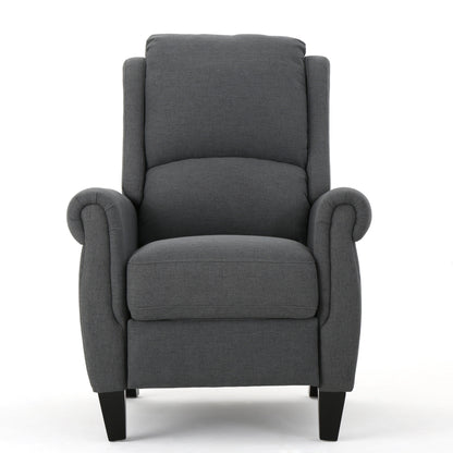 Roomfitters Ultimate Comfort PU Leather Pushback Recliner, Luxurious Recliner Chair for Living Room or Bedroom