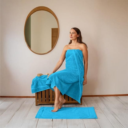 Classic Turkish Towels - Cambridge 100% Turkish Cotton Jumbo SPA Bath Sheet, Quick Dry