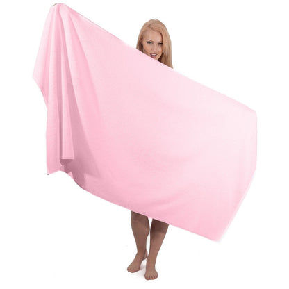 Classic Turkish Towels - Cambridge 100% Turkish Cotton Jumbo SPA Bath Sheet, Quick Dry