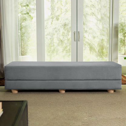 Jaxx Camden Convertible Bed Bench / Fold-Out Twin Guest Bed