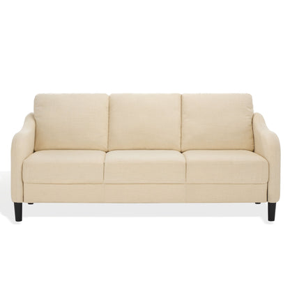 SAFAVIEH Couture Edalynn Modern 3 Seater Sofa - 77W x 32D x 34H