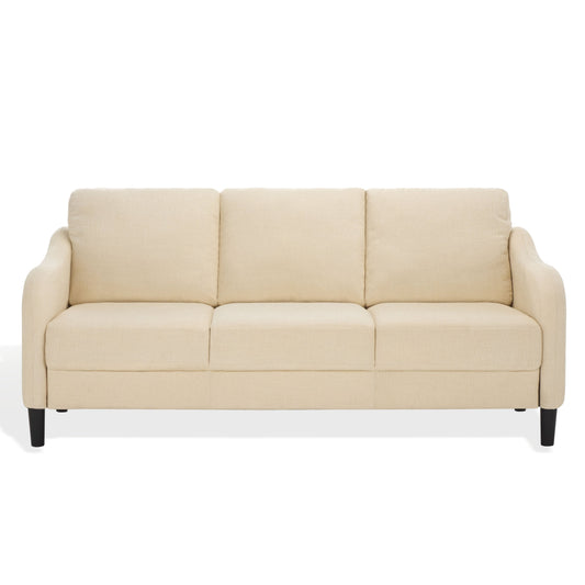 SAFAVIEH Couture Edalynn Modern 3 Seater Sofa - 77W x 32D x 34H