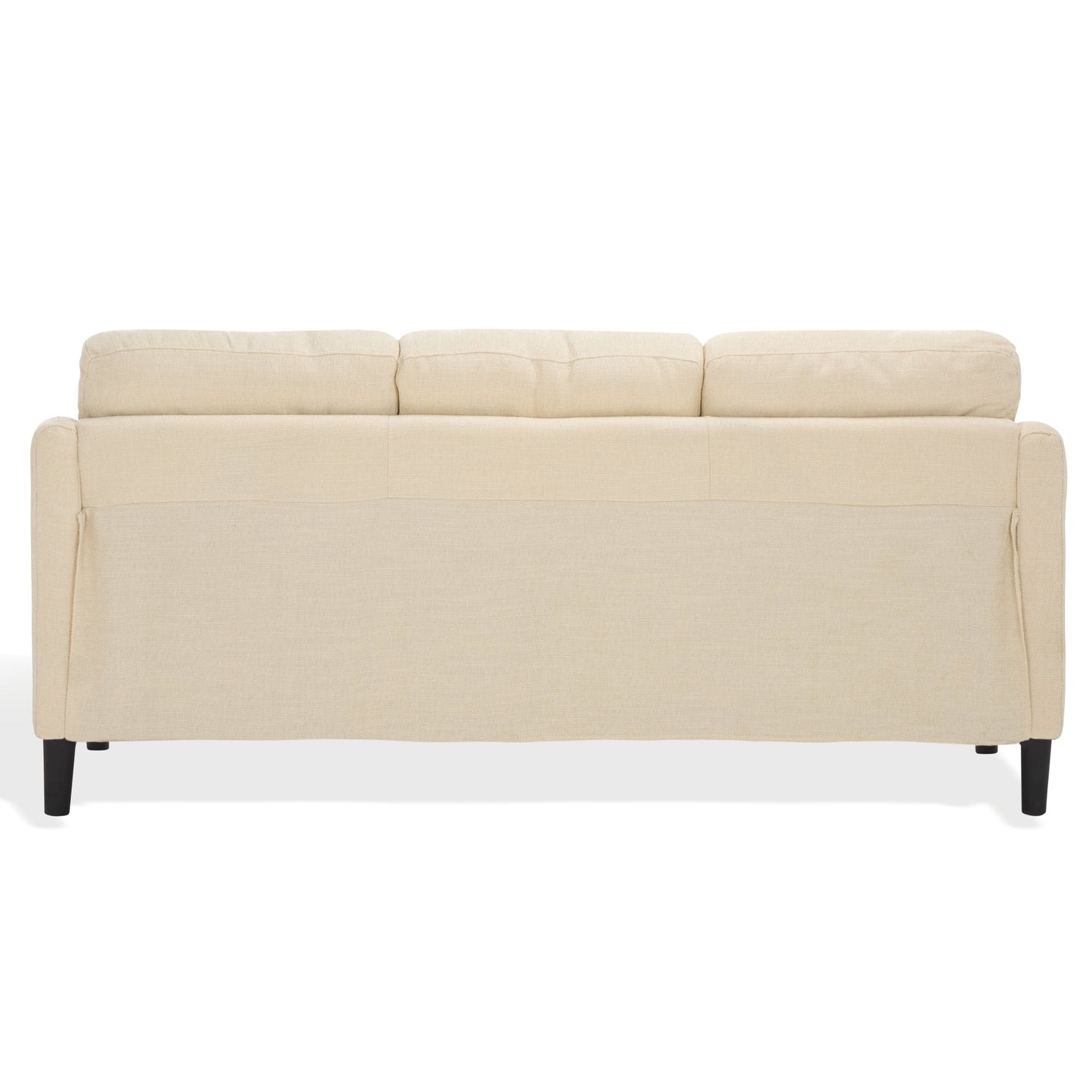 SAFAVIEH Couture Edalynn Modern 3 Seater Sofa - 77W x 32D x 34H