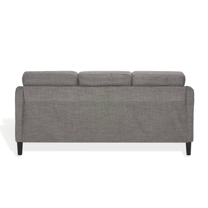 SAFAVIEH Couture Edalynn Modern 3 Seater Sofa - 77W x 32D x 34H