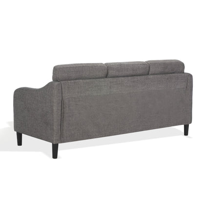 SAFAVIEH Couture Edalynn Modern 3 Seater Sofa - 77W x 32D x 34H
