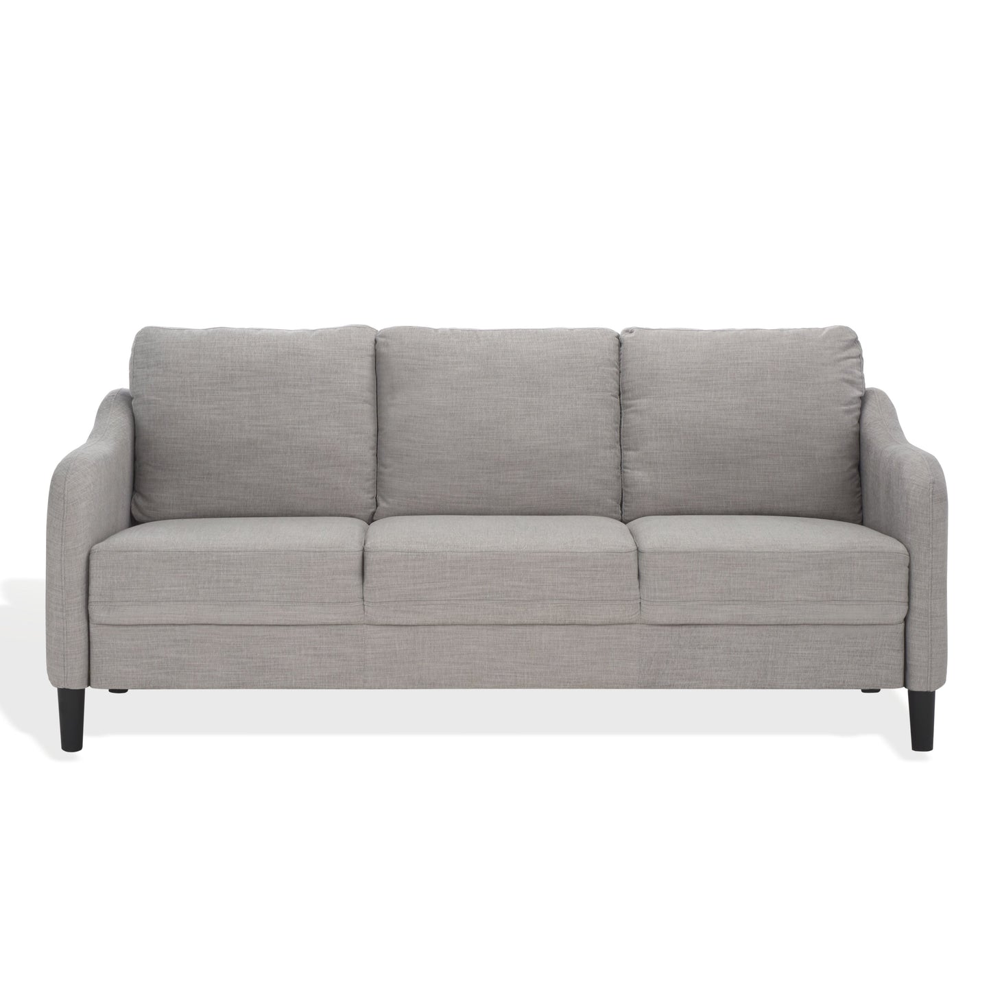 SAFAVIEH Couture Edalynn Modern 3 Seater Sofa - 77W x 32D x 34H