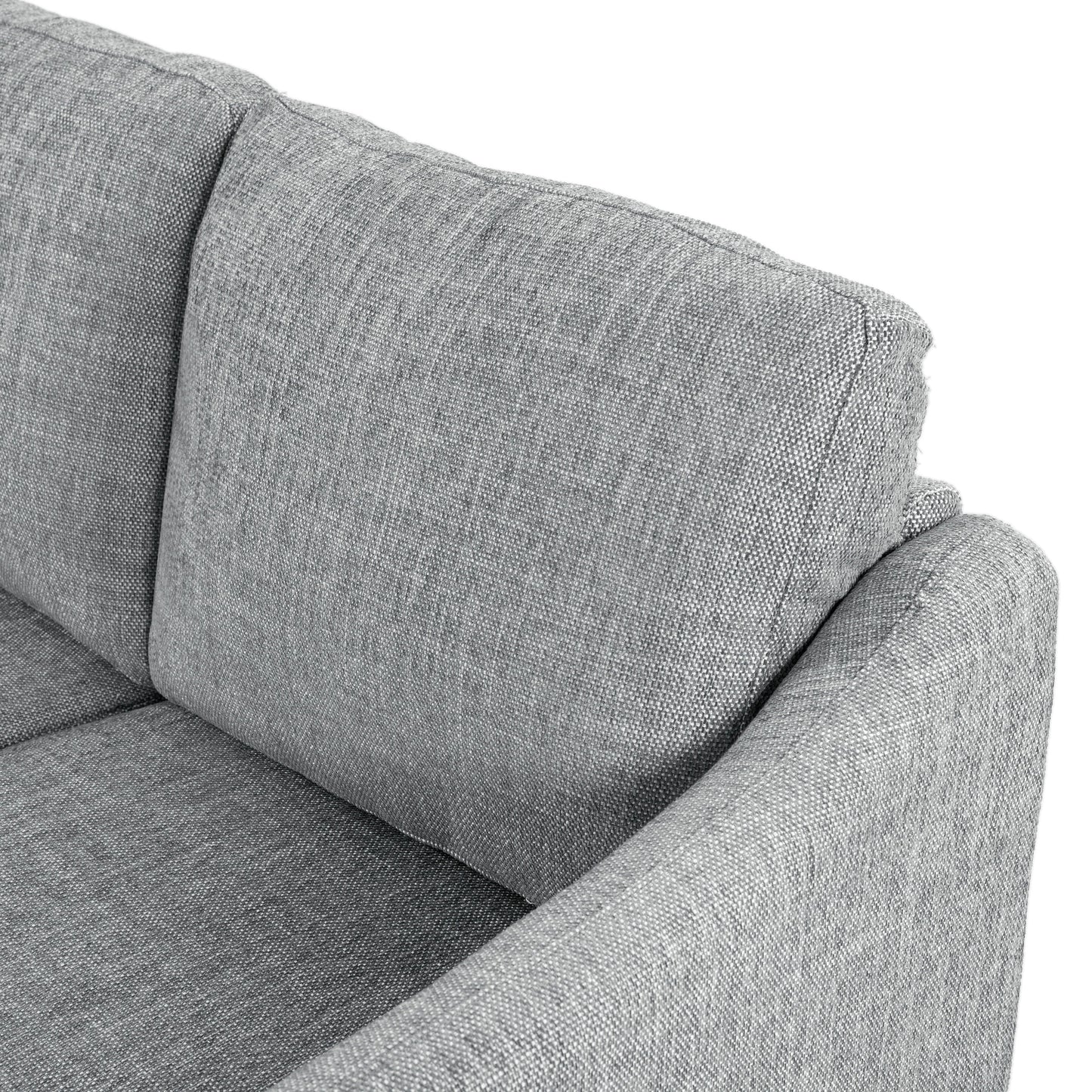 SAFAVIEH Couture Edalynn Modern 3 Seater Sofa - 77W x 32D x 34H