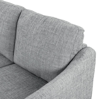 SAFAVIEH Couture Edalynn Modern 3 Seater Sofa - 77W x 32D x 34H