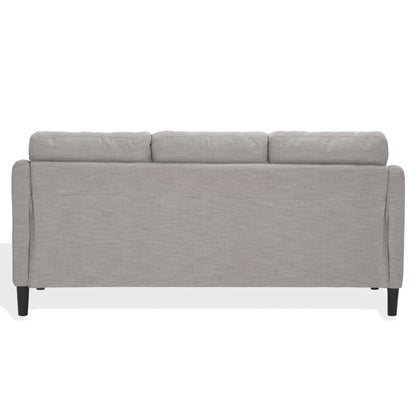 SAFAVIEH Couture Edalynn Modern 3 Seater Sofa - 77W x 32D x 34H