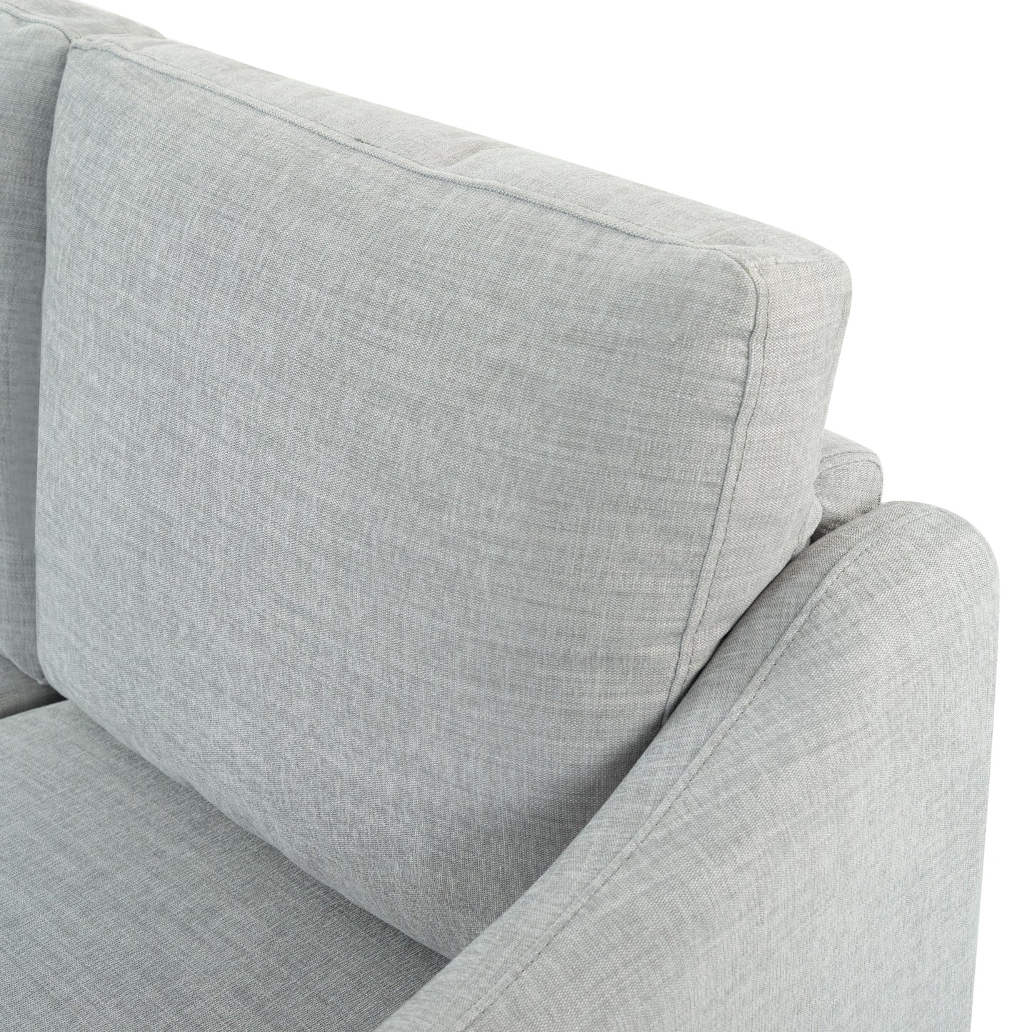 SAFAVIEH Couture Edalynn Modern 3 Seater Sofa - 77W x 32D x 34H