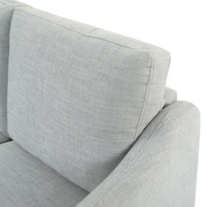 SAFAVIEH Couture Edalynn Modern 3 Seater Sofa - 77W x 32D x 34H