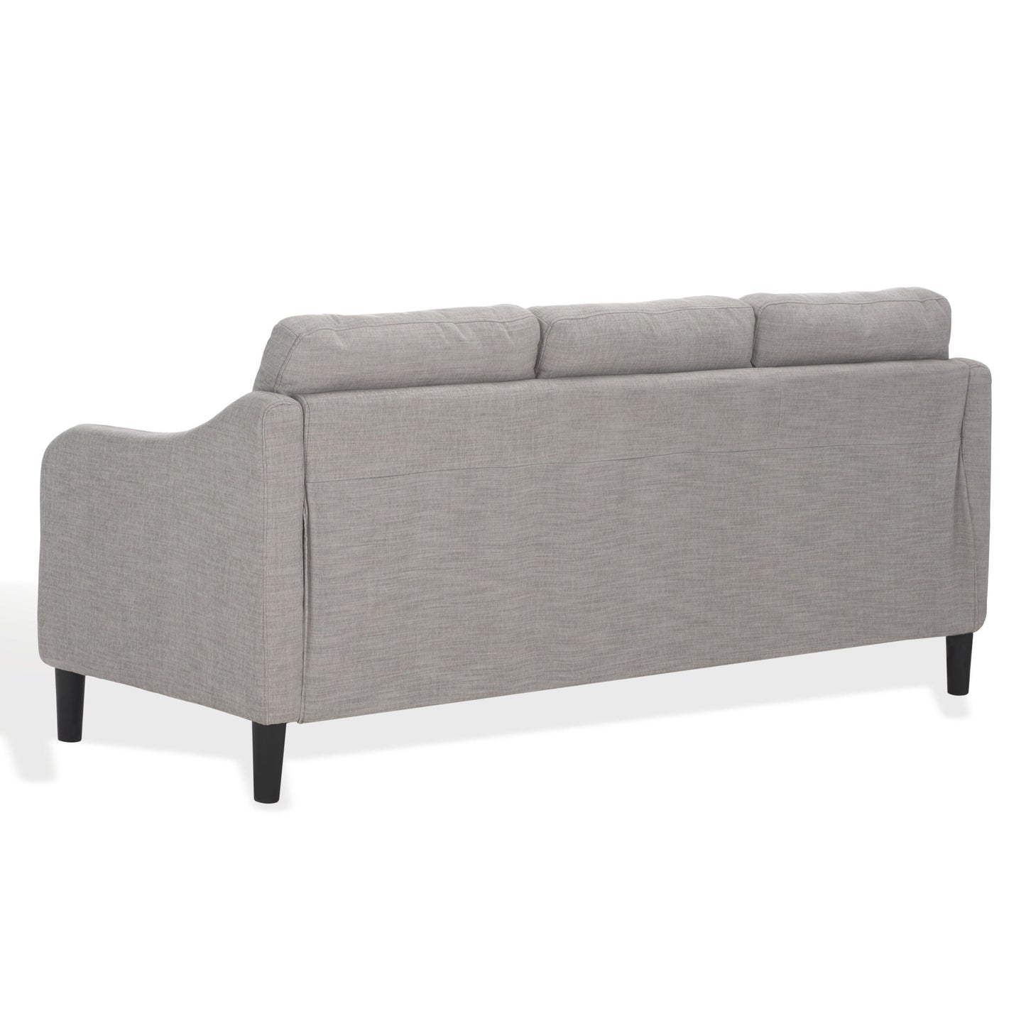 SAFAVIEH Couture Edalynn Modern 3 Seater Sofa - 77W x 32D x 34H