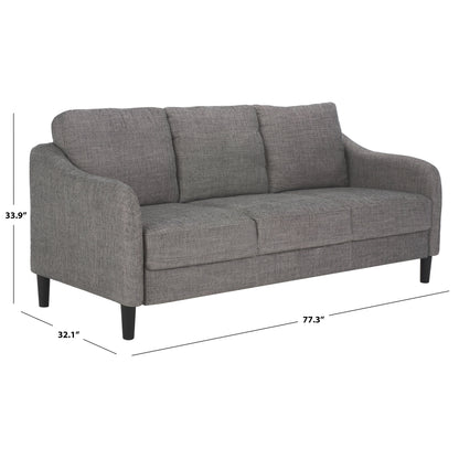 SAFAVIEH Couture Edalynn Modern 3 Seater Sofa - 77W x 32D x 34H