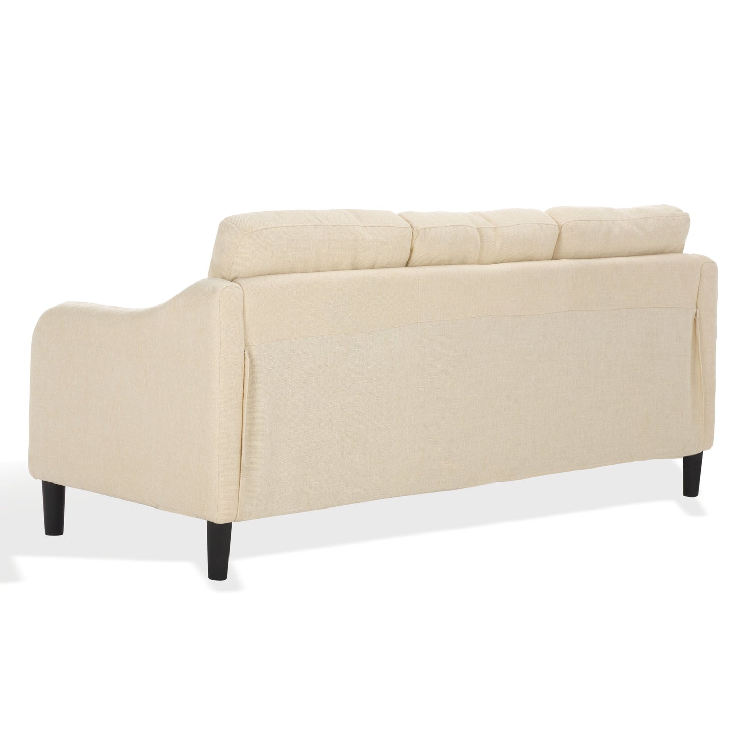 SAFAVIEH Couture Edalynn Modern 3 Seater Sofa - 77W x 32D x 34H