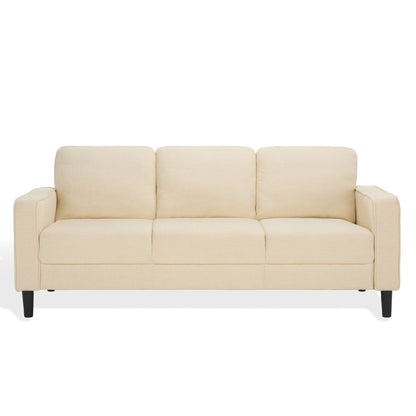 SAFAVIEH Couture Felicianya Modern 3 Seater Sofa - 77W x 31D x 34H