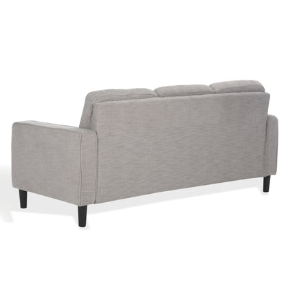 SAFAVIEH Couture Felicianya Modern 3 Seater Sofa - 77W x 31D x 34H