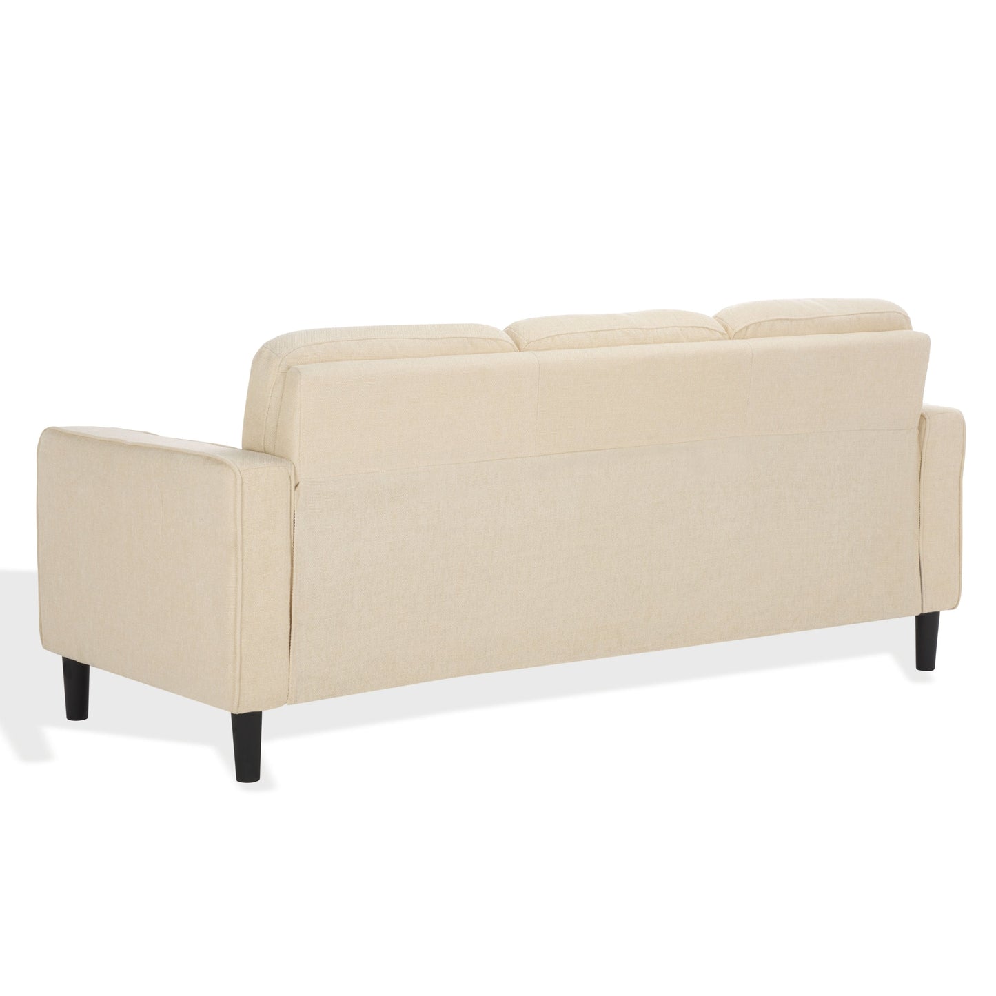 SAFAVIEH Couture Felicianya Modern 3 Seater Sofa - 77W x 31D x 34H