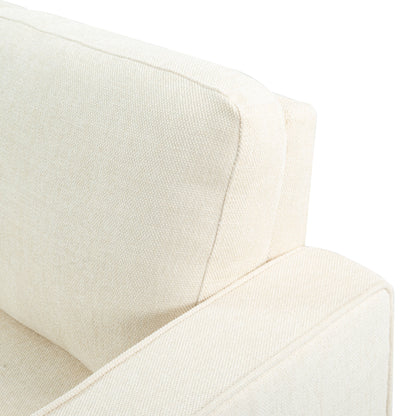 SAFAVIEH Couture Felicianya Modern 3 Seater Sofa - 77W x 31D x 34H