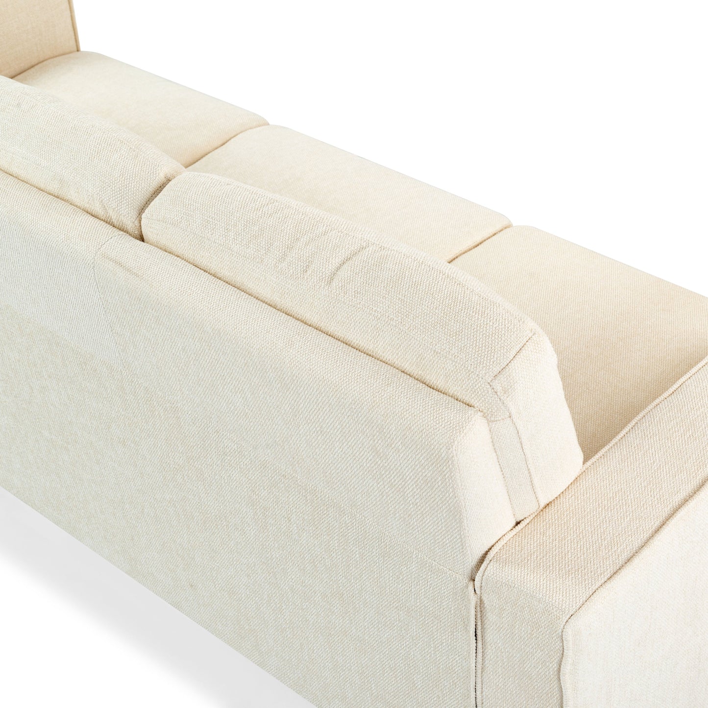 SAFAVIEH Couture Felicianya Modern 3 Seater Sofa - 77W x 31D x 34H