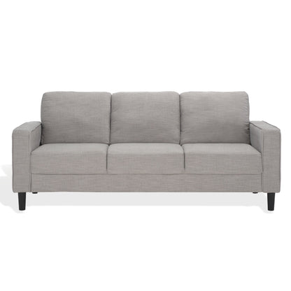 SAFAVIEH Couture Felicianya Modern 3 Seater Sofa - 77W x 31D x 34H