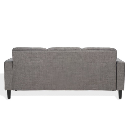 SAFAVIEH Couture Felicianya Modern 3 Seater Sofa - 77W x 31D x 34H